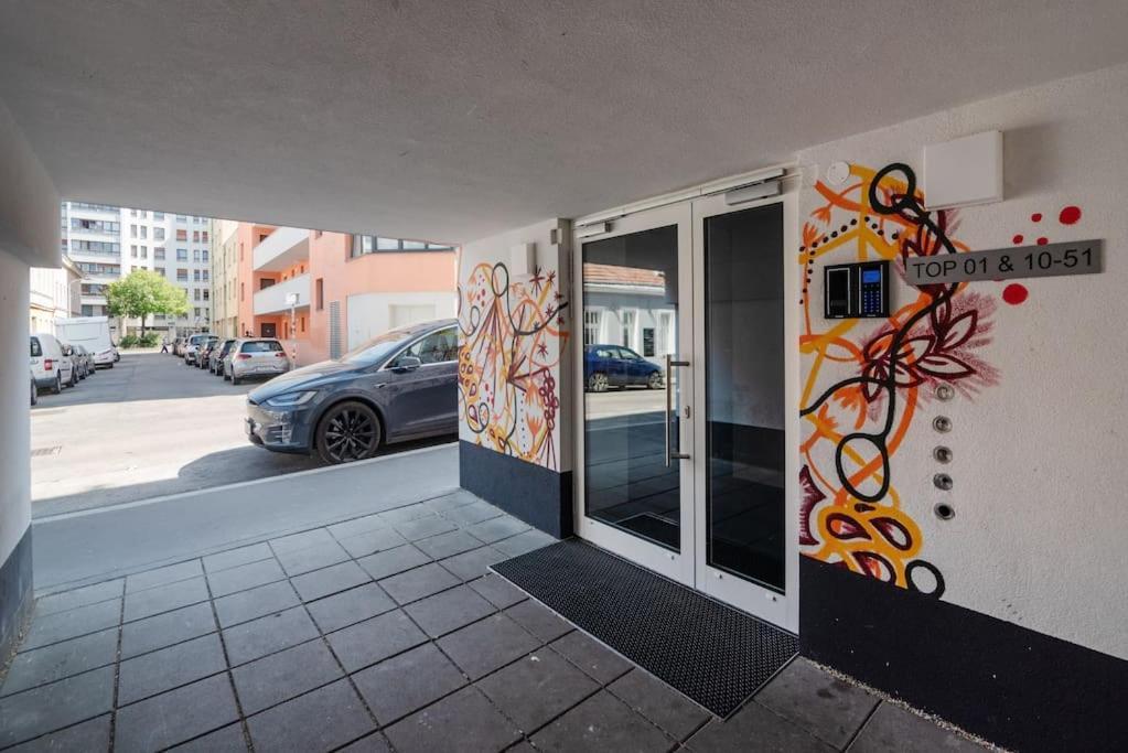 Neu Und Hell In Zentraler Ruhelage Mit Parkplatz Apartman Bécs Kültér fotó